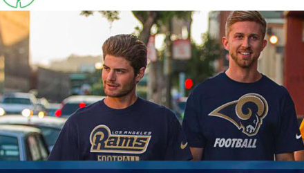 Football is back in LA, so Uber is delivering Rams gear for Monday night's  game - Vox