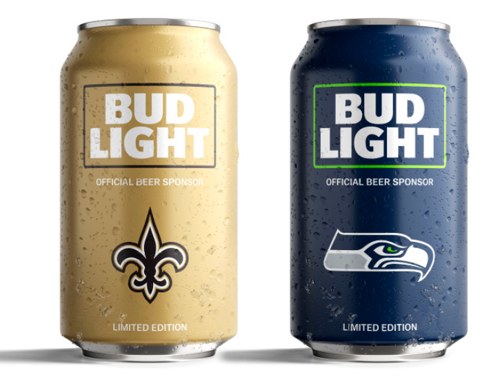 Bud Light Celebrates Fans Via TeamSpecific NFL Can Campaign Spanning